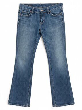 Citizens of Humanity Kelly #001 Low Waist Bootcut Stretch Jeans Sz 30 Y2K Boho